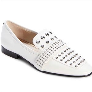 Sam Edman Chesney White Leather Loafer
